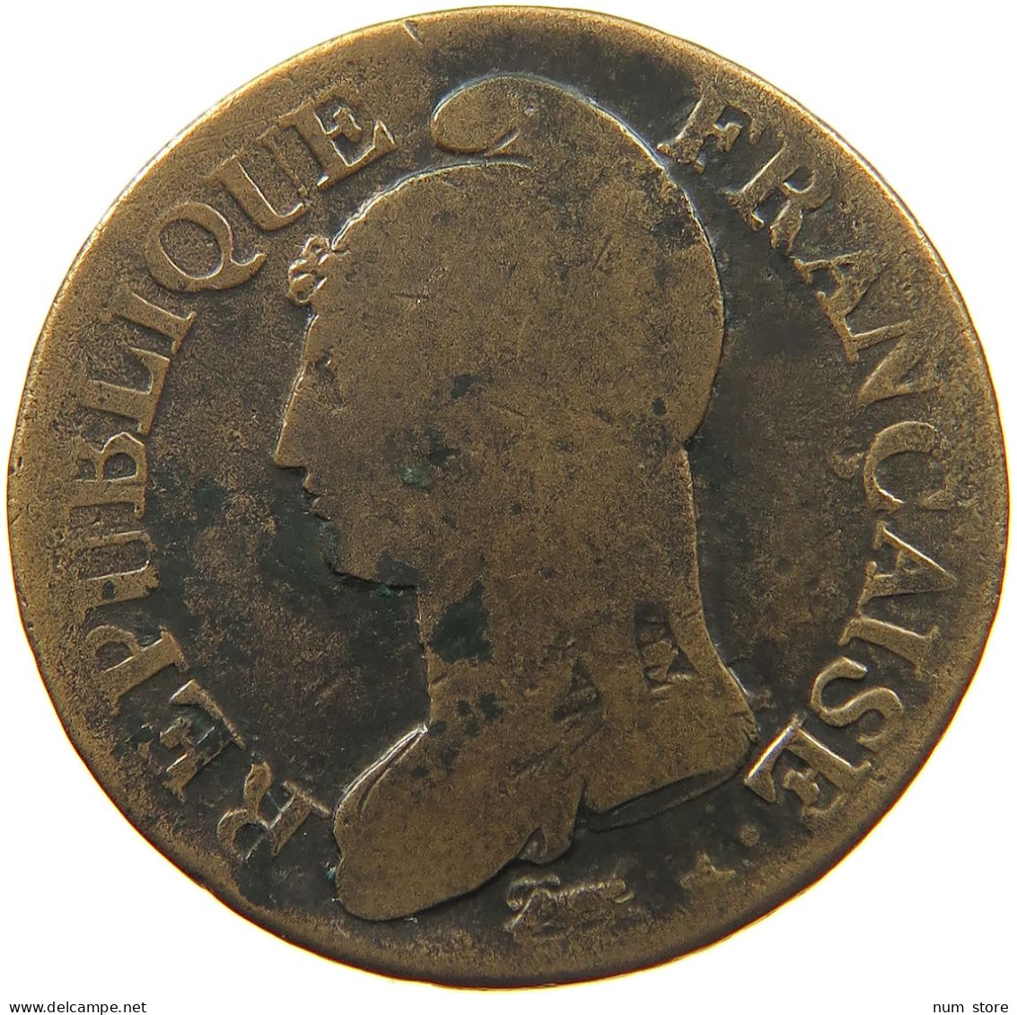 FRANCE 5 CENTIMES AN 5 A  #MA 102040 - 5 Centimes