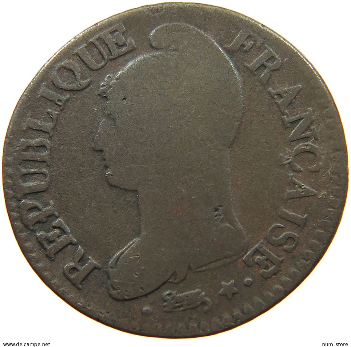 FRANCE 5 CENTIMES AN 8 W  #MA 021681 - 5 Centimes