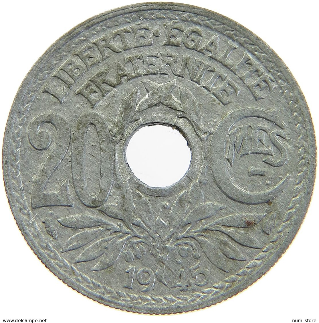 FRANCE 20 CENTIMES 1945  #MA 102811 - 20 Centimes