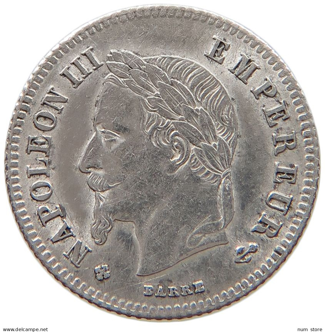 FRANCE 20 CENTIMES 1866 BB NAPOLEON III. (1852-1870) #MA 105180 - 20 Centimes