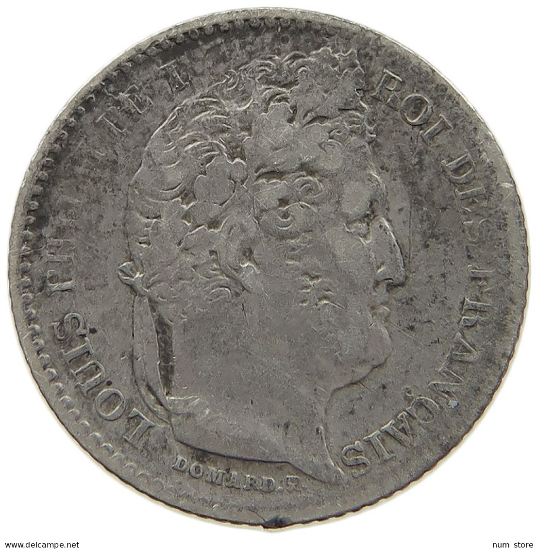 FRANCE 25 CENTIMES 1845 B LOUIS PHILIPPE I. #MA 021569 - 25 Centimes