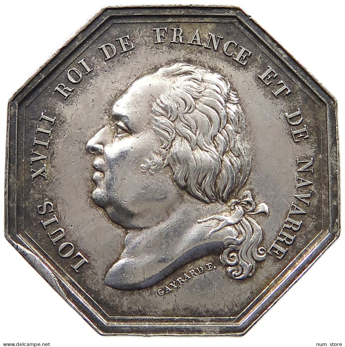 FRANCE MEDAILLE  LOUIS XVIII. GAYRARD, PUYMAURIN #MA 020120 - Sonstige & Ohne Zuordnung