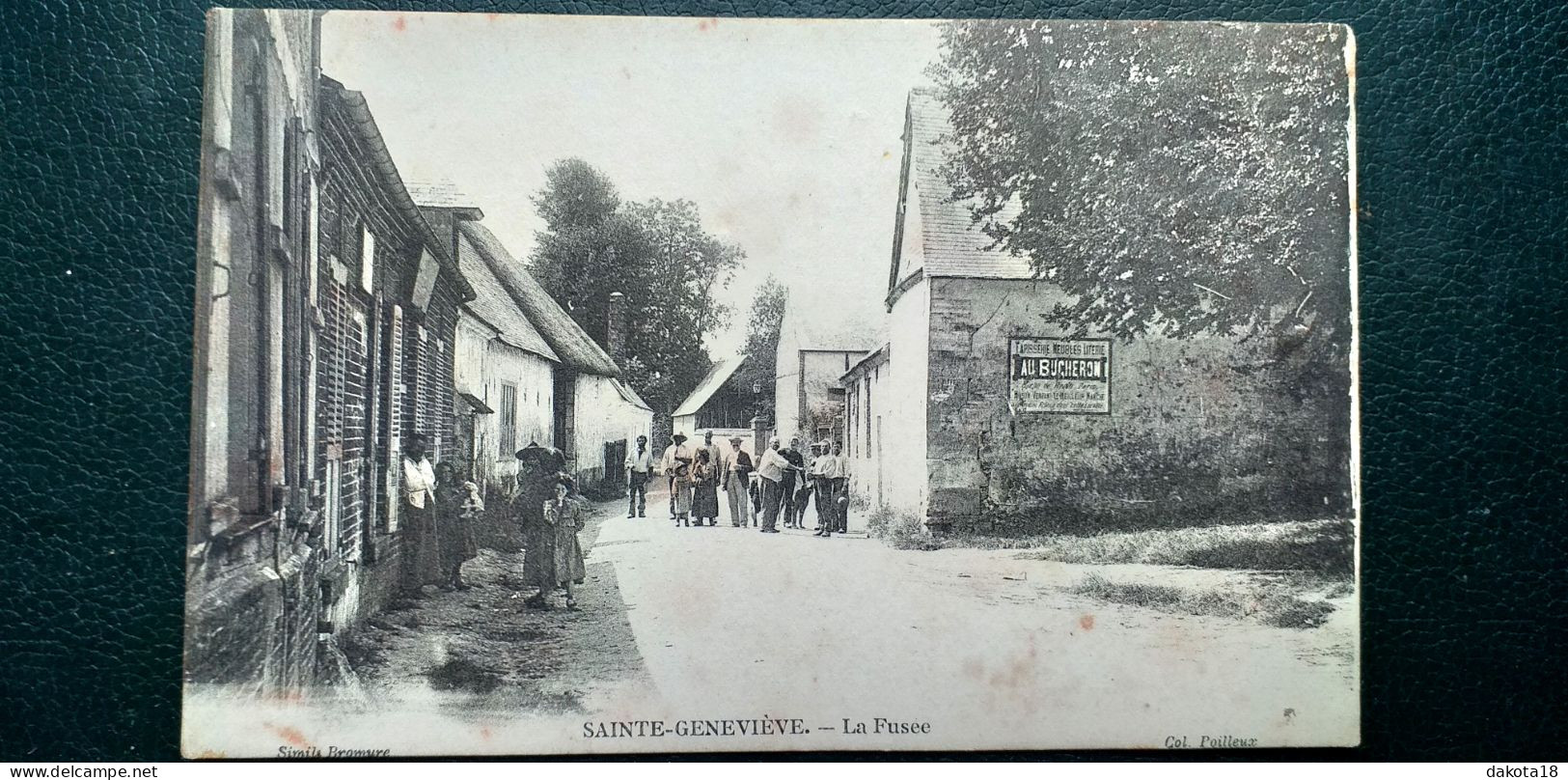 60 , Sainte Geneviève , La Fusée Et Ses Habitants En 1908 - Sainte-Geneviève