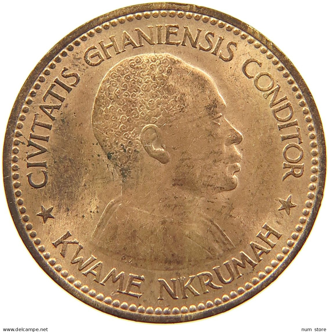 GHANA PENNY 1958  #MA 101905 - Ghana