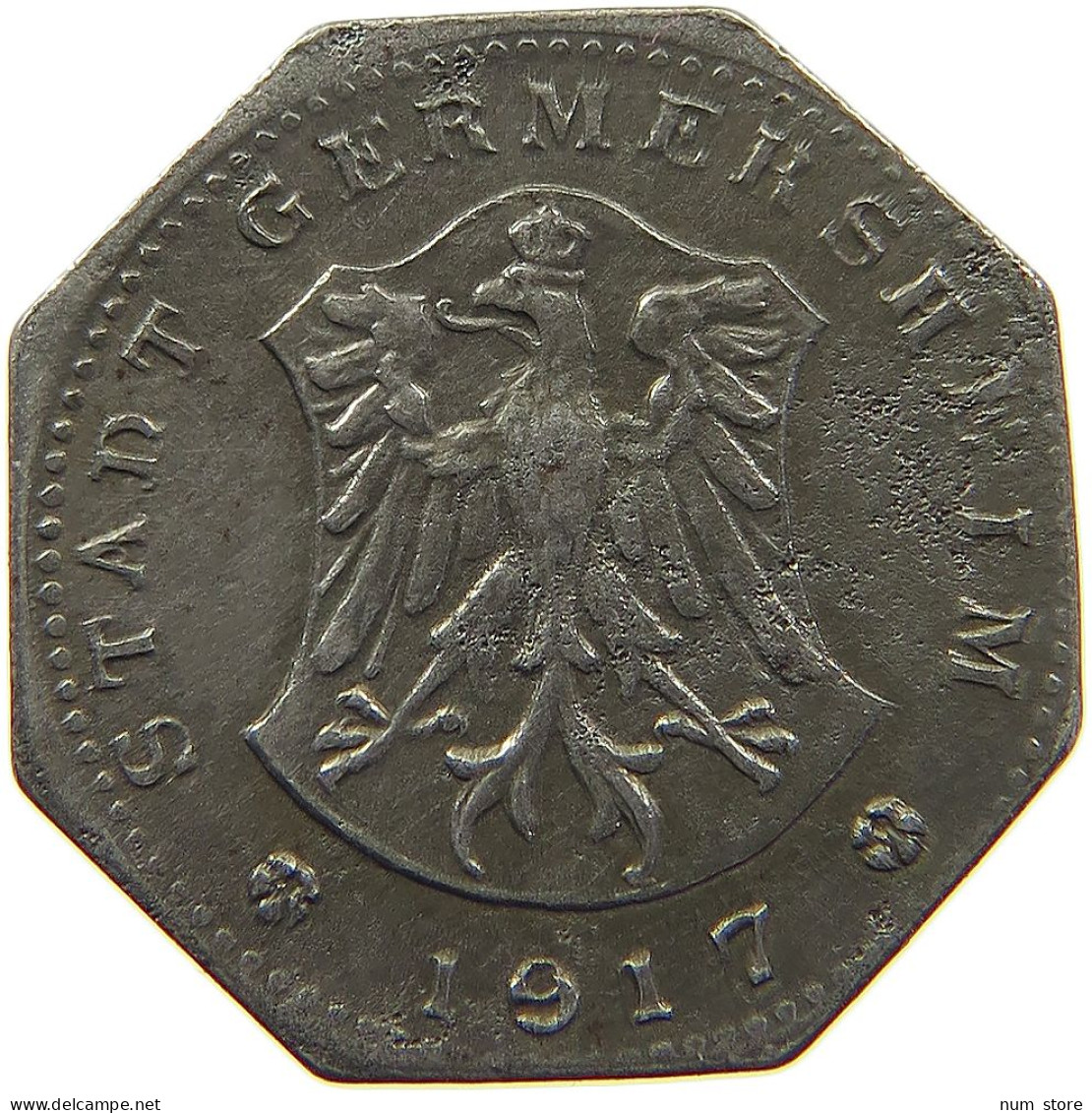 GERMERSHEIM 5 PFENNIG 1917  #MA 103457 - Autres & Non Classés