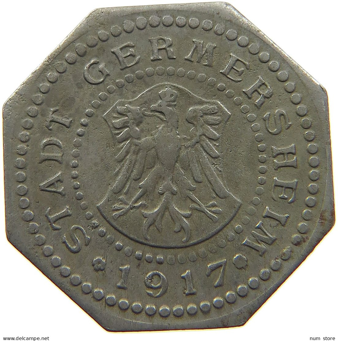 GERMERSHEIM 50 PFENNIG 1917  #MA 103214 - Autres & Non Classés