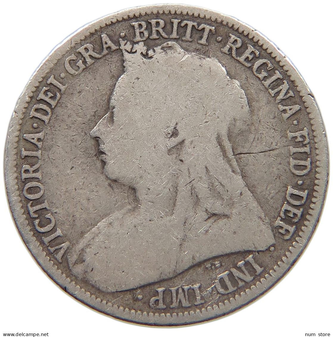GREAT BRITAIN SHILLING 1894 VICTORIA 1837-1901 #MA 023311 - I. 1 Shilling