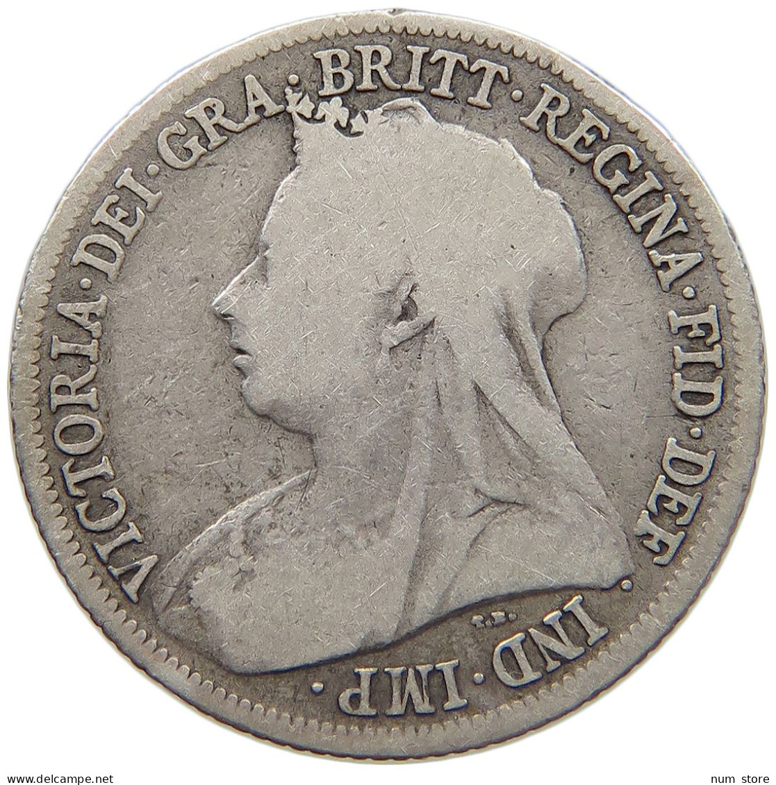 GREAT BRITAIN SHILLING 1898 VICTORIA 1837-1901 #MA 023312 - I. 1 Shilling