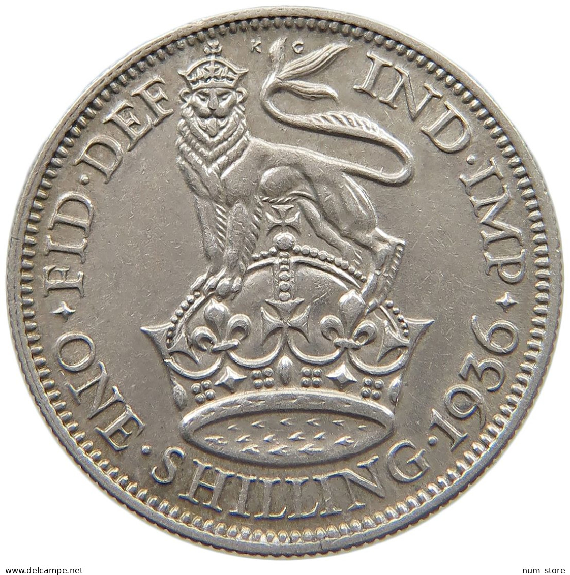 GREAT BRITAIN SHILLING 1936 GEORGE V. (1910-1936) #MA 023352 - I. 1 Shilling