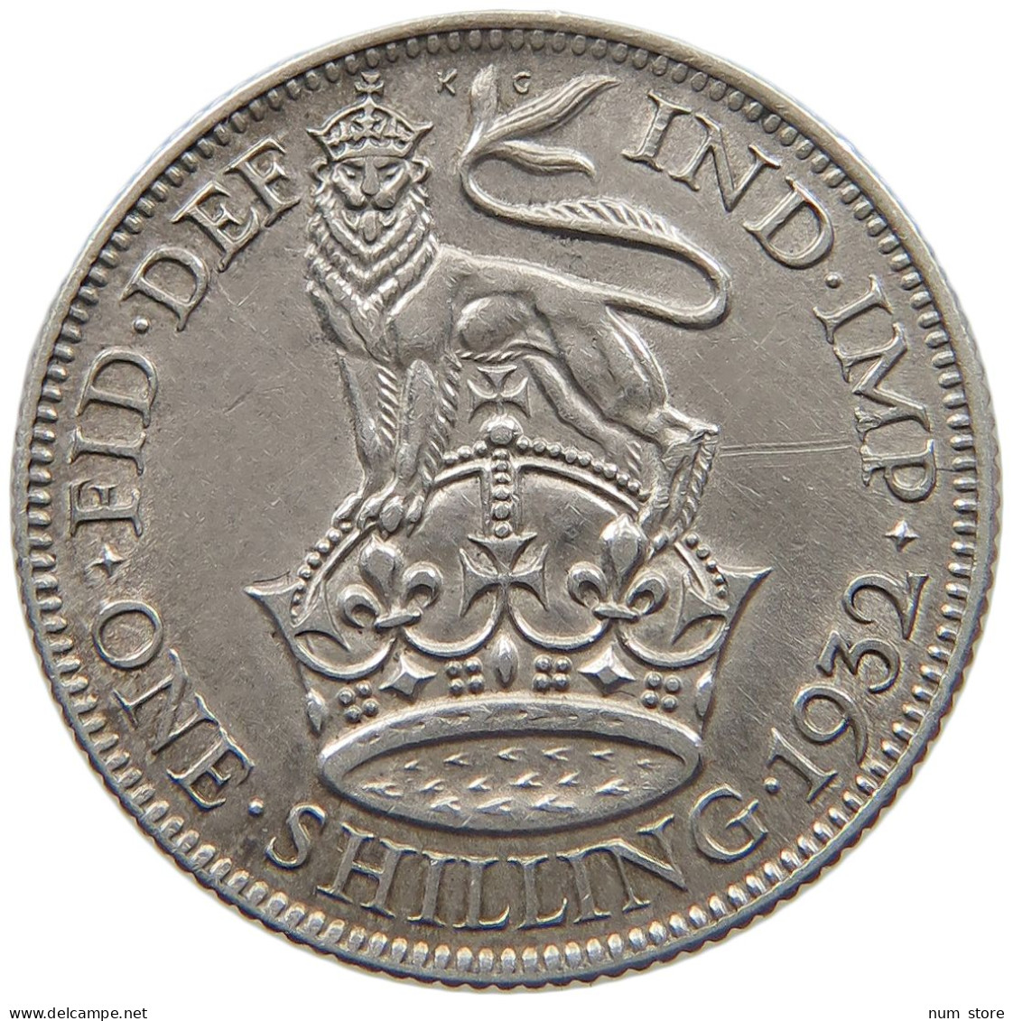 GREAT BRITAIN SHILLING 1932 GEORGE V. (1910-1936) #MA 024833 - I. 1 Shilling