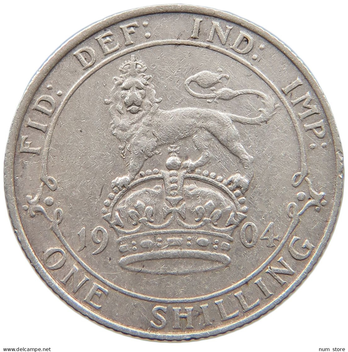 GREAT BRITAIN SHILLING 1901 EDWARD VII., 1901 - 1910 #MA 024812 - I. 1 Shilling