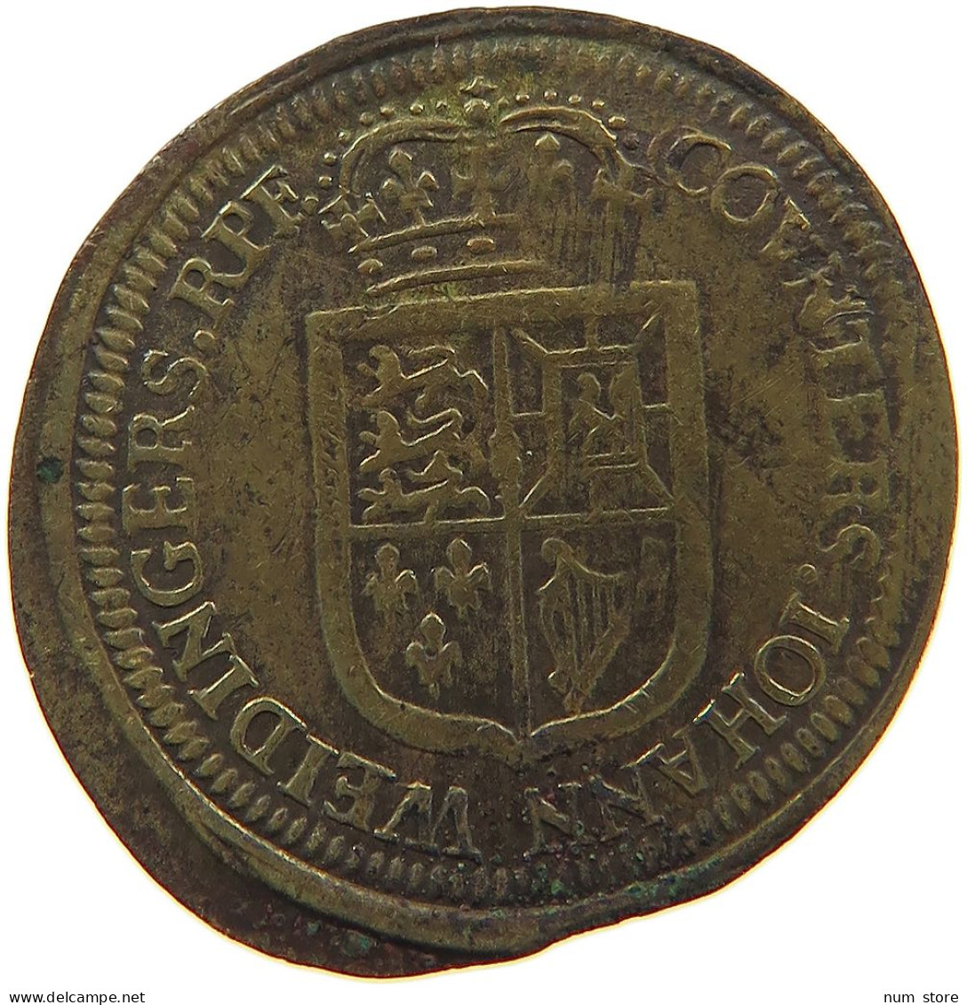 GREAT BRITAIN RECHENPFENNIG  ANNE (1702-1714) #MA 104250 - Otros & Sin Clasificación