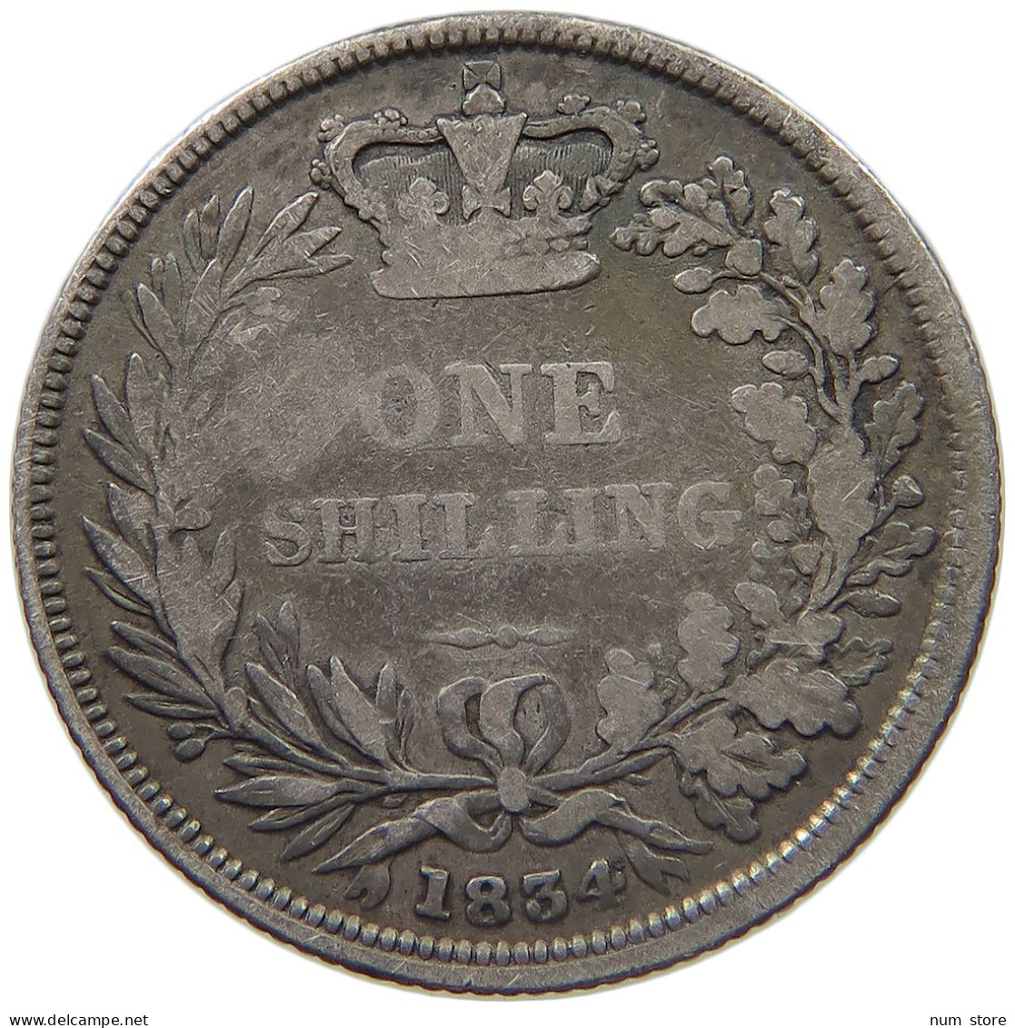 GREAT BRITAIN SHILLING 1834 WILLIAM IV. (1830-1837) #MA 023022 - I. 1 Shilling