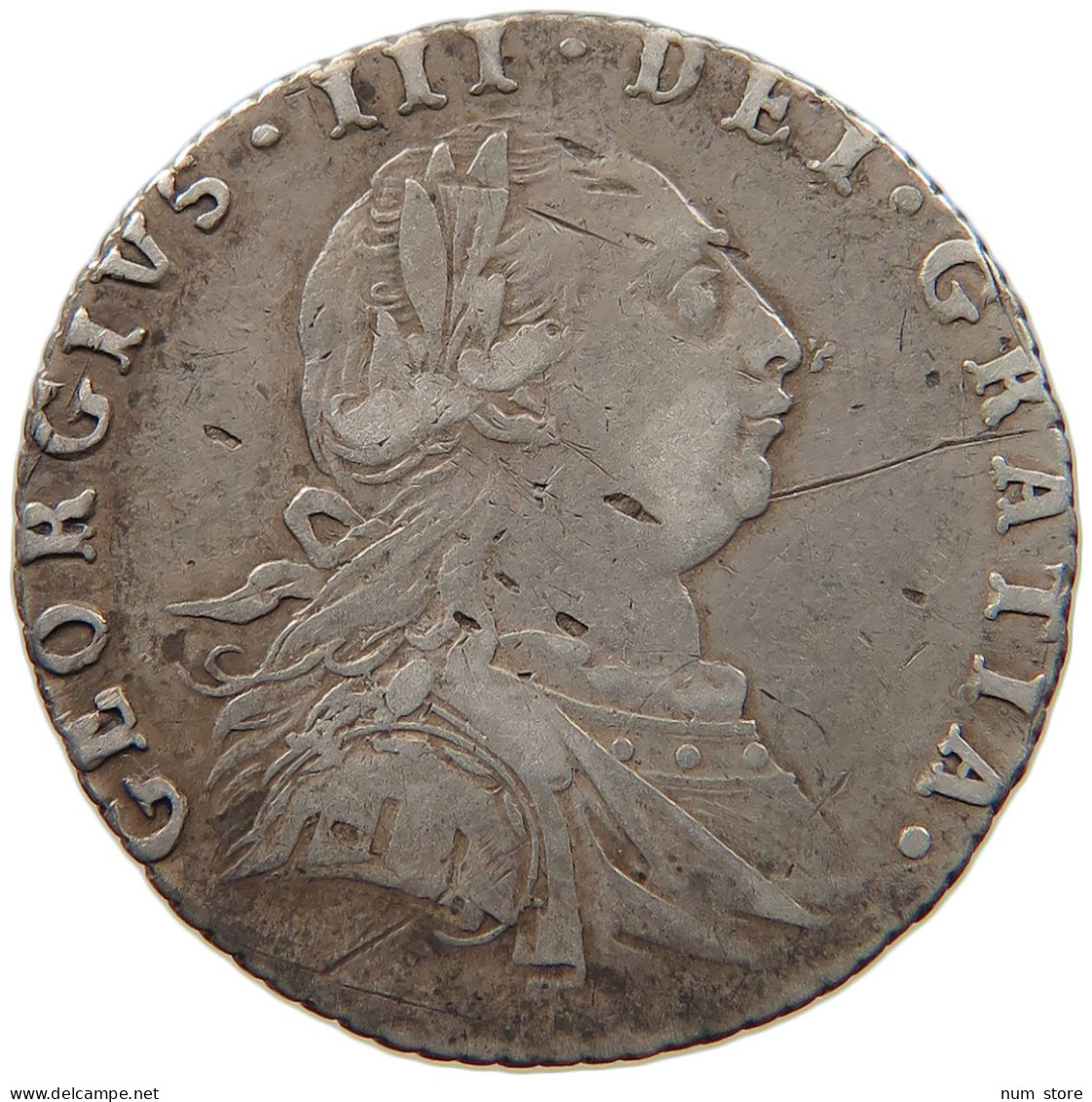 GREAT BRITAIN SHILLING 1787 GEORGE III. 1760-1820 #MA 104050 - H. 1 Shilling