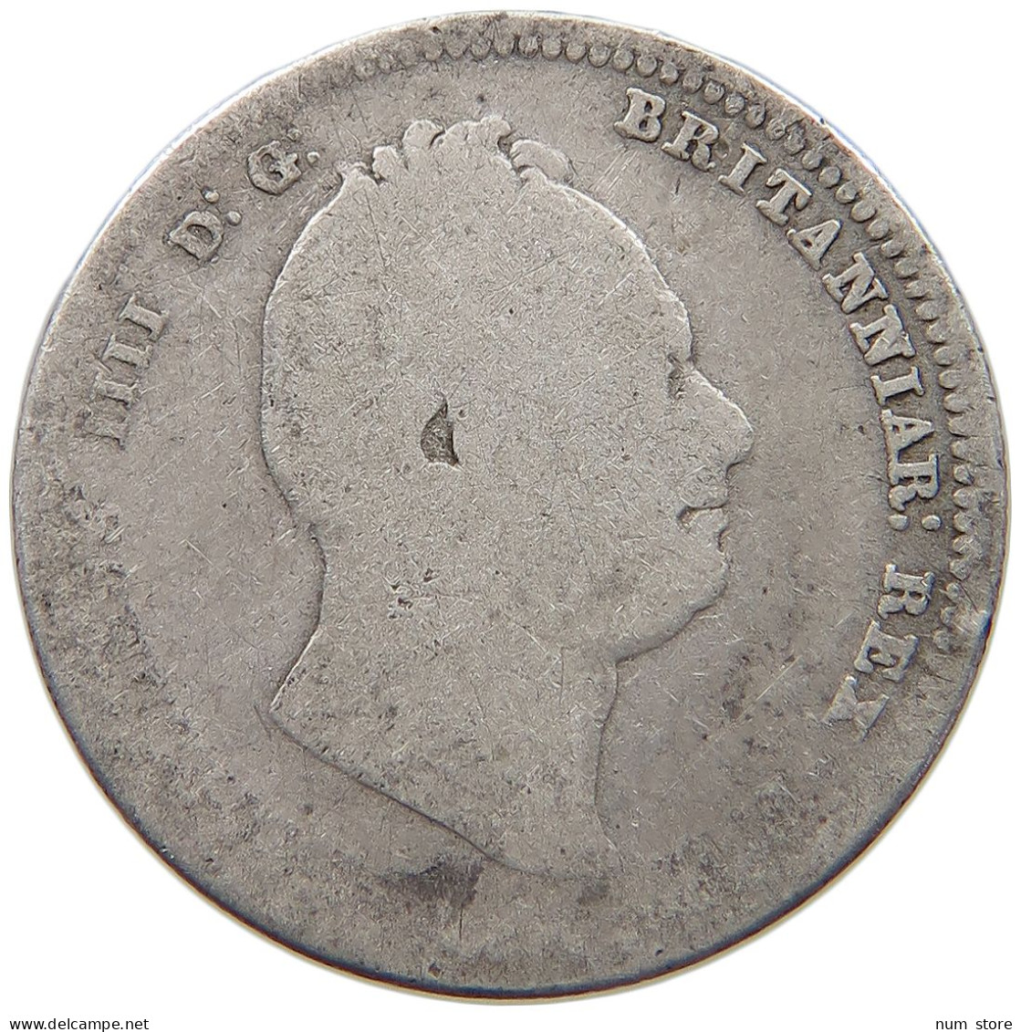 GREAT BRITAIN SHILLING 1836 WILLIAM IV. (1830-1837) #MA 023275 - I. 1 Shilling