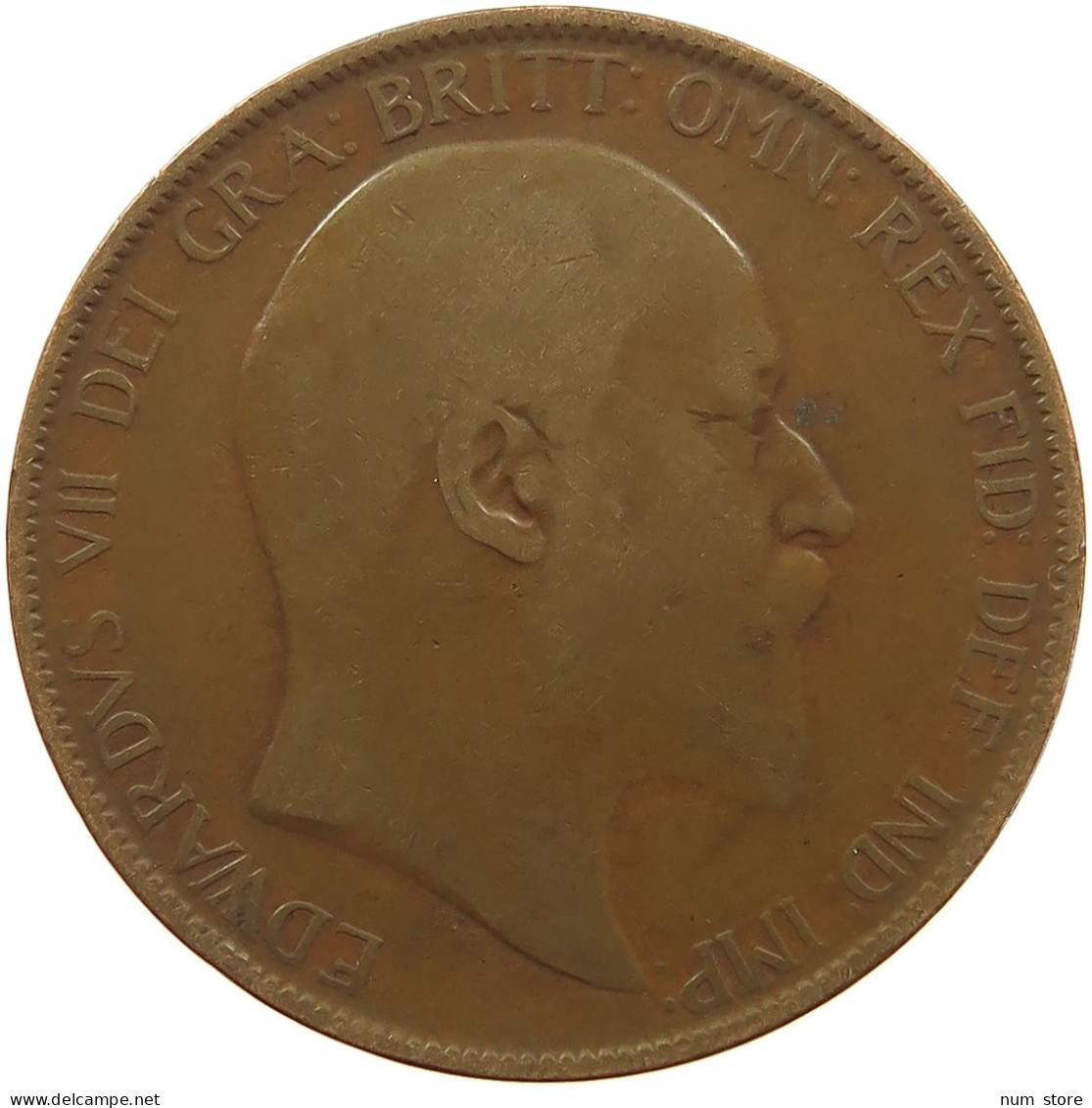 GREAT BRITAIN PENNY 1906 EDWARD VII., 1901 - 1910 #MA 068134 - D. 1 Penny