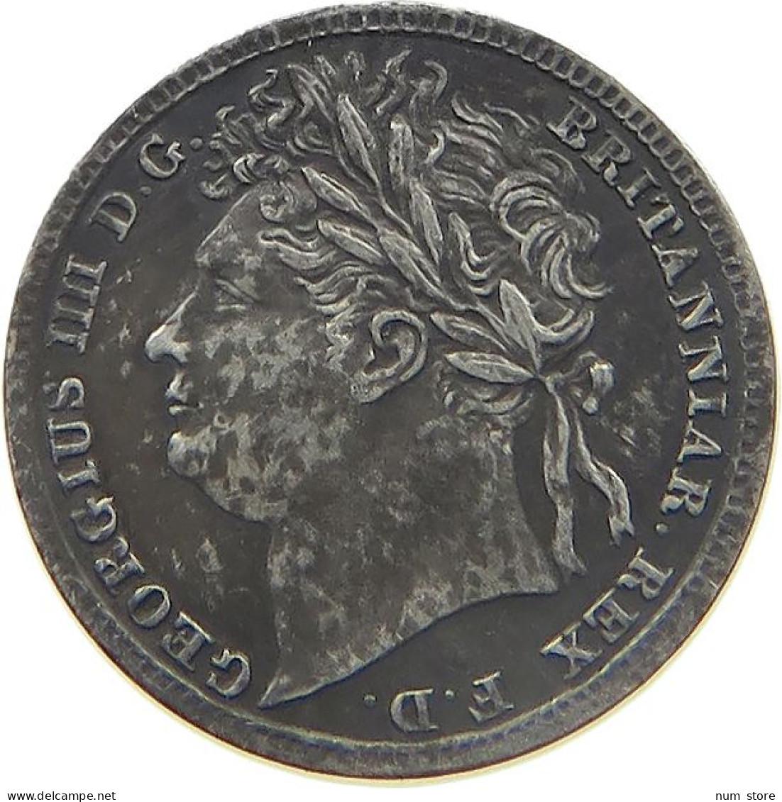 GREAT BRITAIN PENNY 1822 GEORGE IV. (1820-1830) #MA 022998 - D. 1 Penny