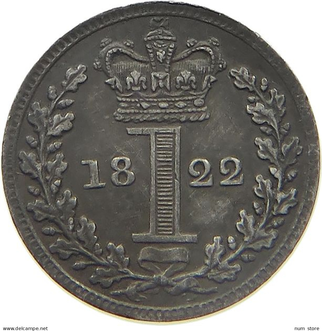 GREAT BRITAIN PENNY 1822 GEORGE IV. (1820-1830) #MA 022998 - D. 1 Penny