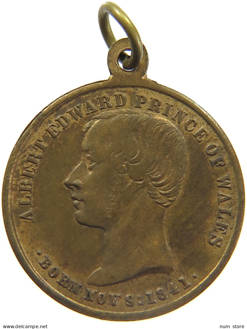 GREAT BRITAIN JETON 1841 ALBERT EDWARD PRINCE OF WALES #MA 023421 - Altri & Non Classificati