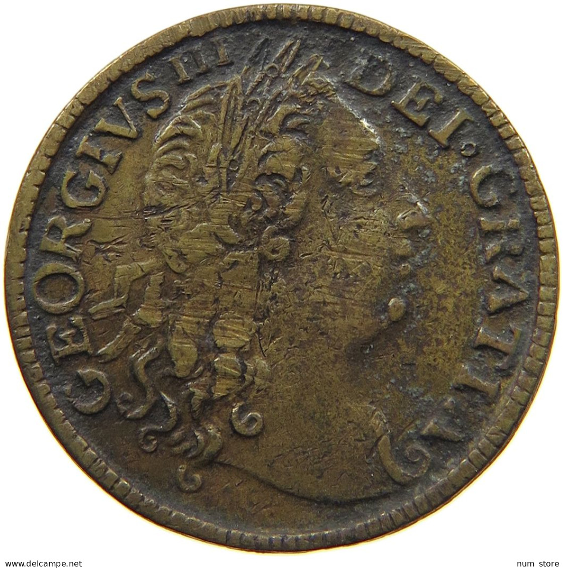 GREAT BRITAIN JETON 1771 GEORGE III. 1760-1820 #MA 015605 - Autres & Non Classés