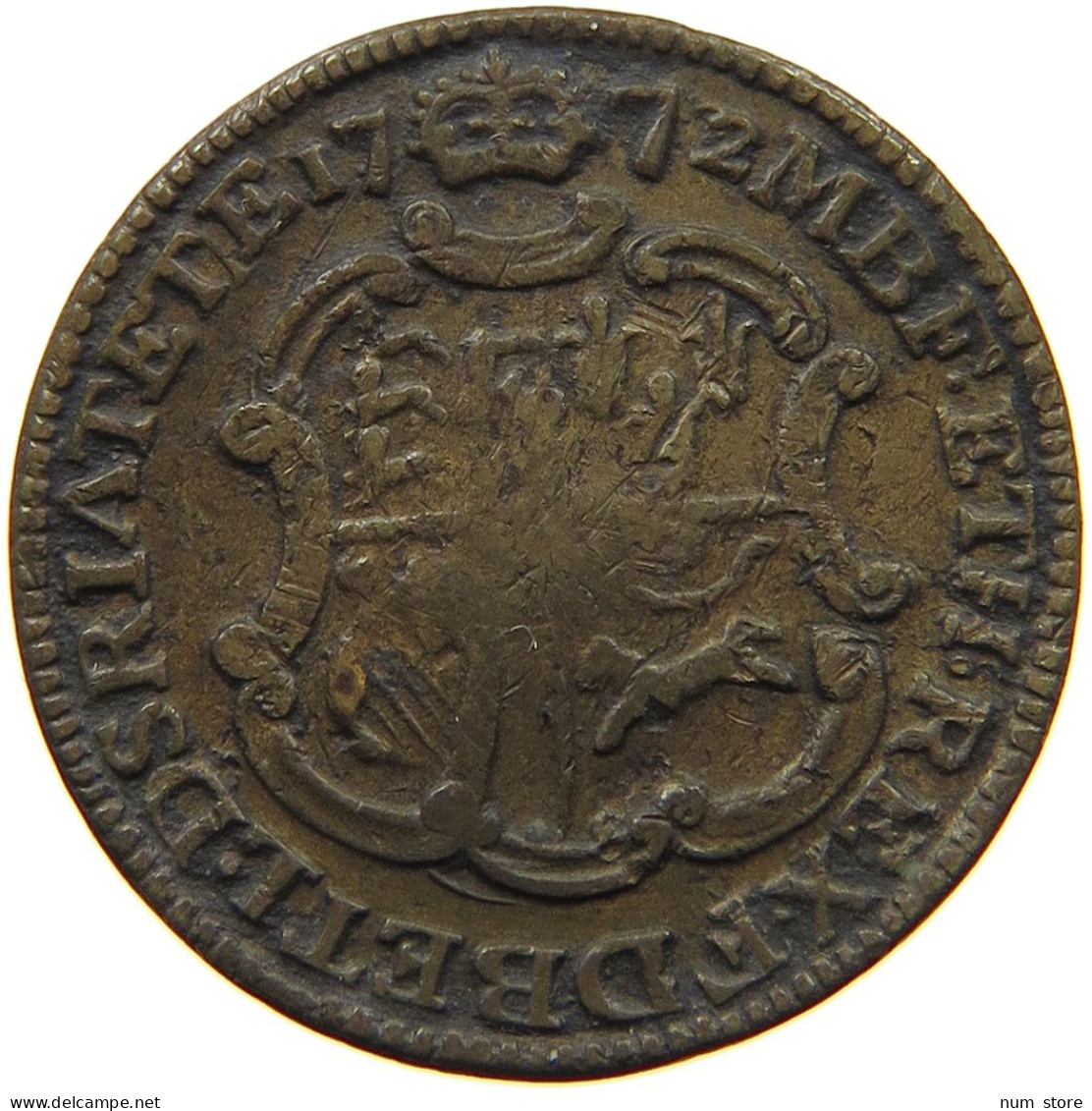 GREAT BRITAIN JETON 1771 GEORGE III. 1760-1820 #MA 015605 - Otros & Sin Clasificación