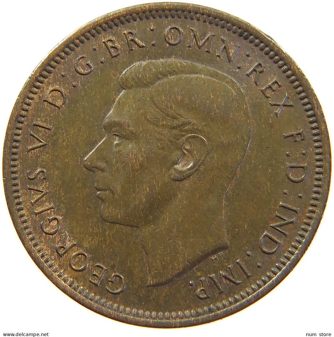 GREAT BRITAIN HALFPENNY 1948 GEORGE VI. (1936-1952) #MA 063518 - K. 1/2 Crown