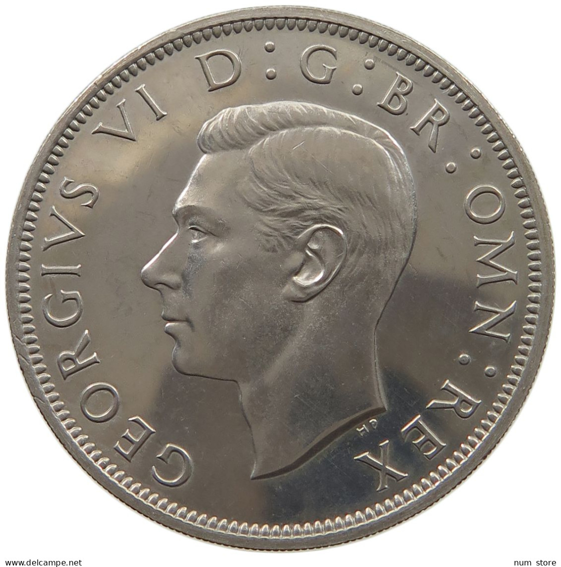 GREAT BRITAIN HALFCROWN 1951 PROOF GEORGE VI. (1936-1952) #MA 023374 - K. 1/2 Crown