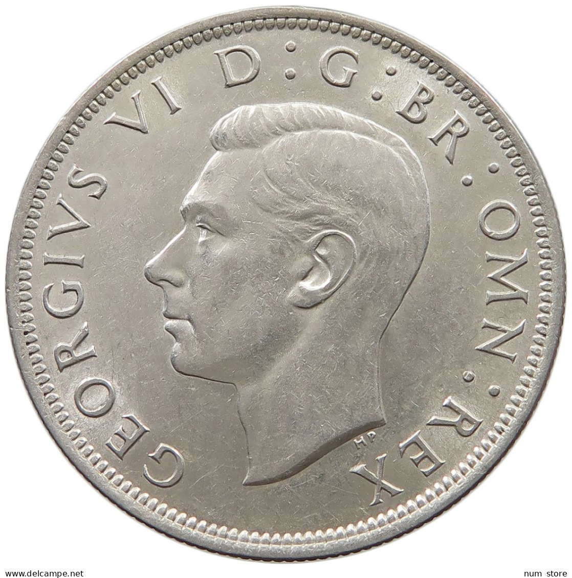GREAT BRITAIN HALFCROWN 1945 GEORGE VI. (1936-1952) #MA 023032 - K. 1/2 Crown