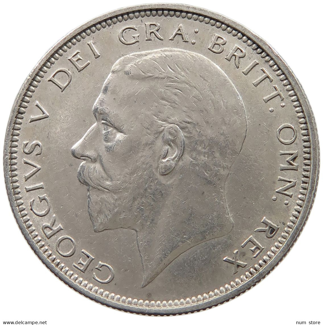 GREAT BRITAIN HALFCROWN 1927 GEORGE V. (1910-1936) #MA 023037 - K. 1/2 Crown