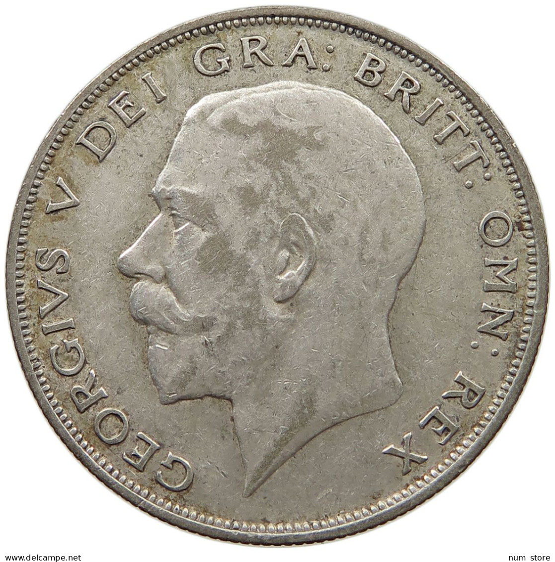 GREAT BRITAIN HALFCROWN 1923 GEORGE V. (1910-1936) #MA 023338 - K. 1/2 Crown