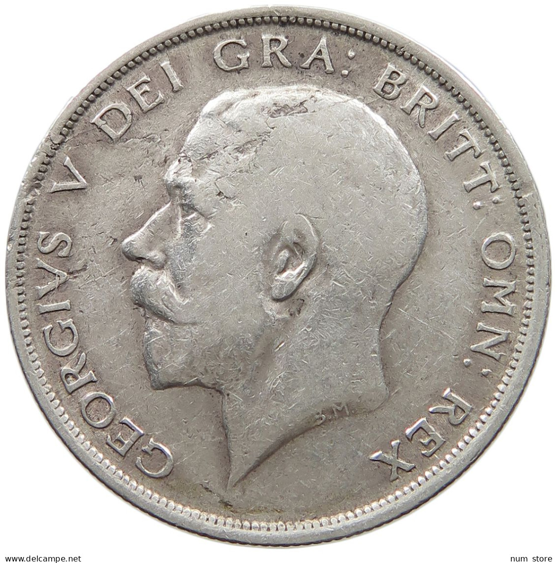 GREAT BRITAIN HALFCROWN 1915 GEORGE V. (1910-1936) #MA 023339 - K. 1/2 Crown