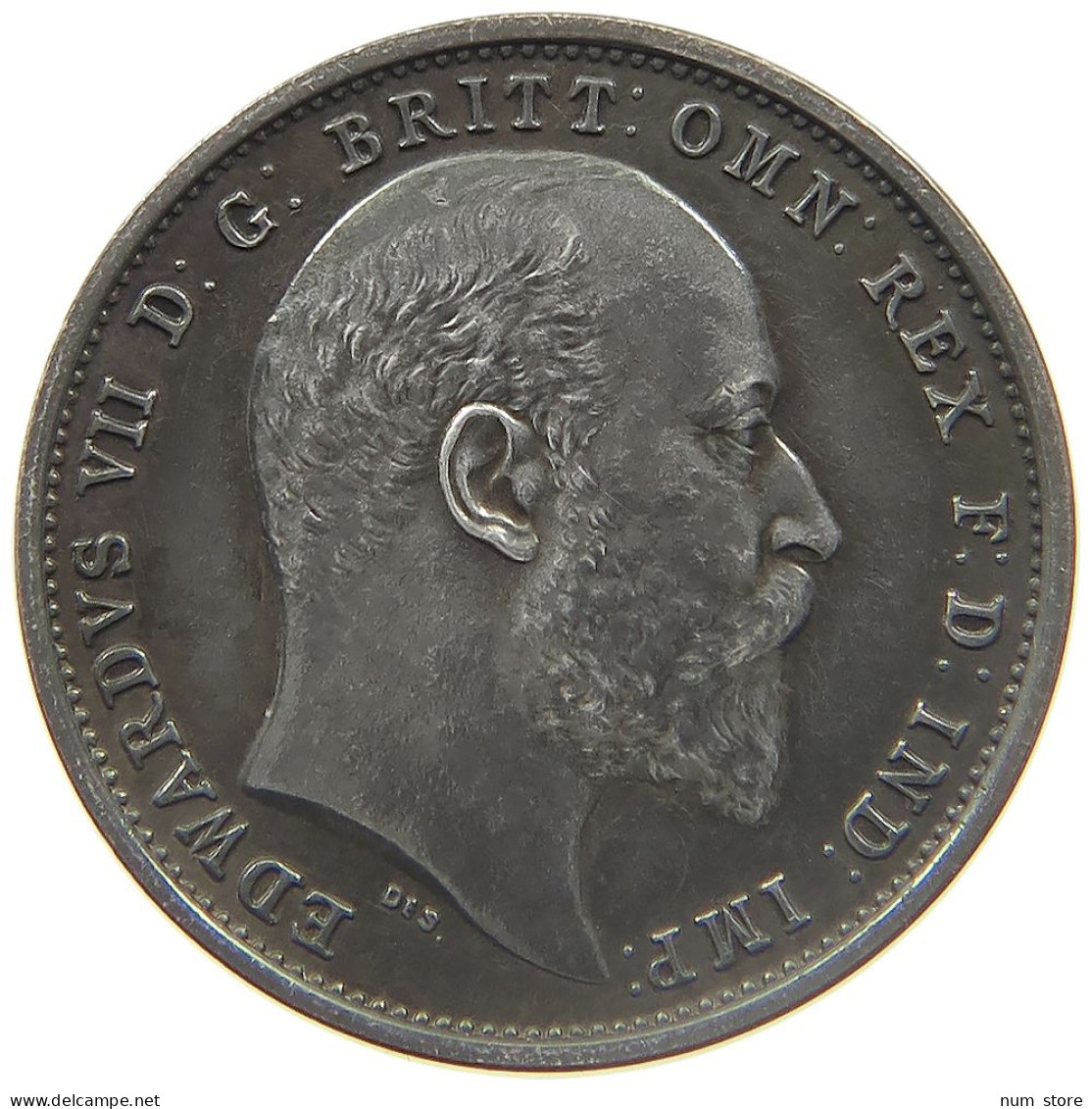 GREAT BRITAIN FOURPENCE 1902 EDWARD VII., 1901 - 1910 #MA 023058 - G. 4 Pence