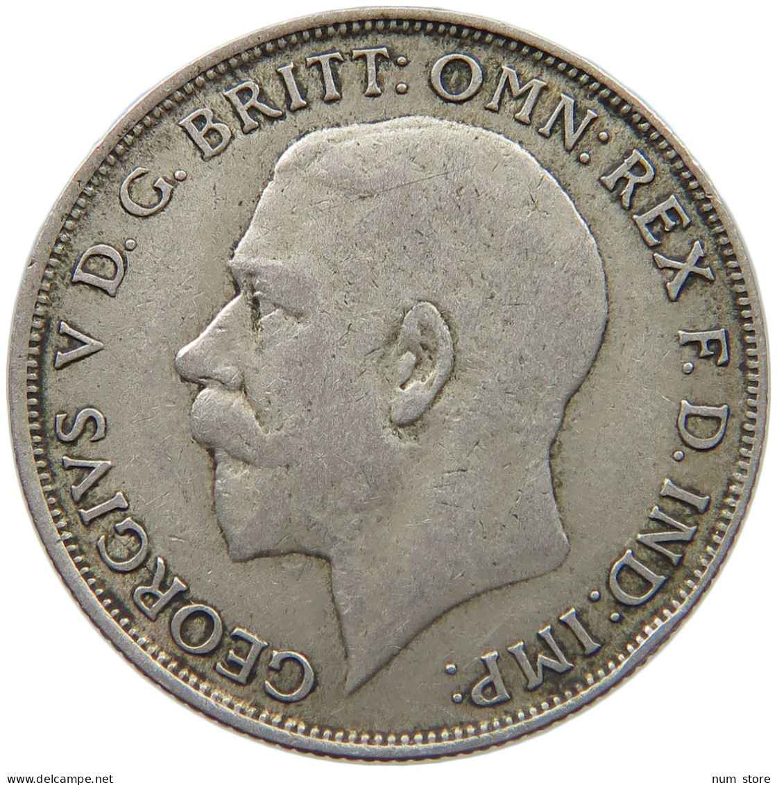 GREAT BRITAIN FLORIN 1922 GEORGE V. (1910-1936) #MA 023344 - J. 1 Florin / 2 Shillings