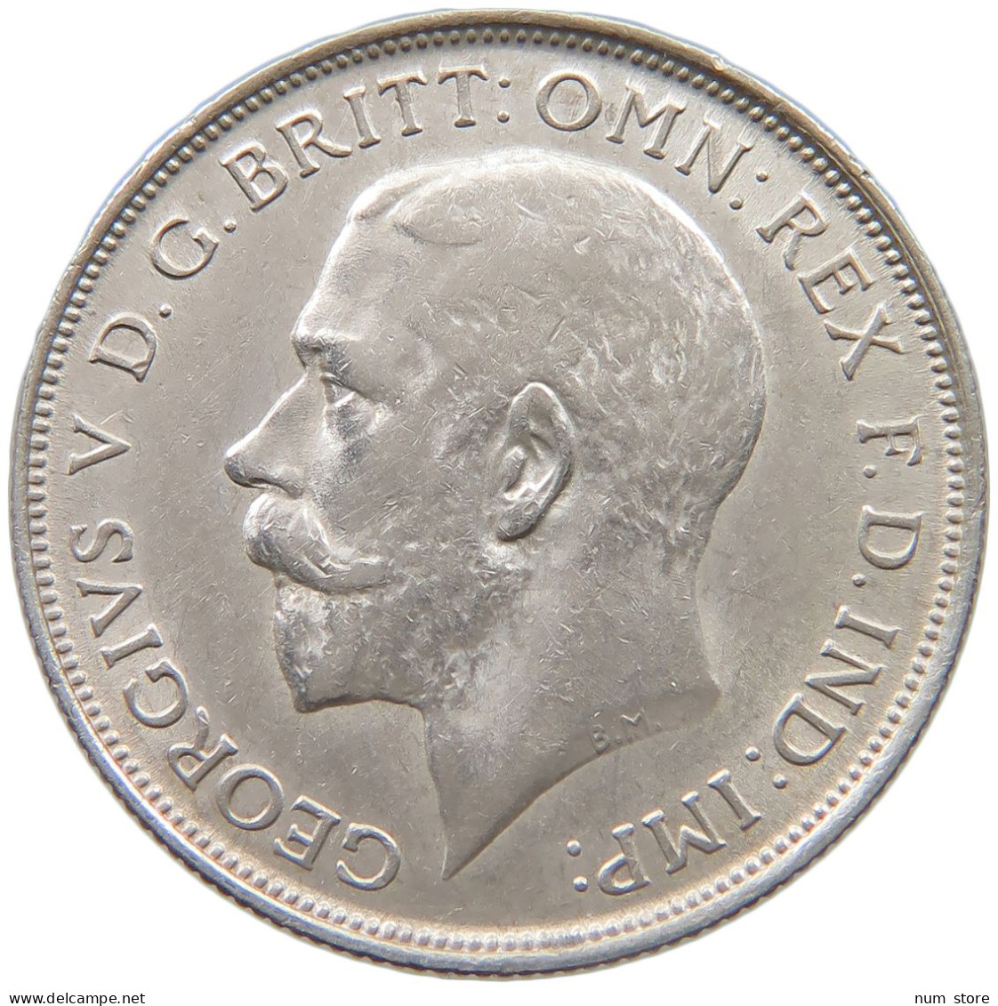 GREAT BRITAIN FLORIN 1918 GEORGE V. (1910-1936) #MA 023039 - J. 1 Florin / 2 Shillings