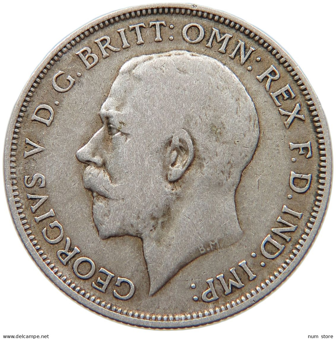 GREAT BRITAIN FLORIN 1920 GEORGE V. (1910-1936) #MA 068169 - J. 1 Florin / 2 Shillings