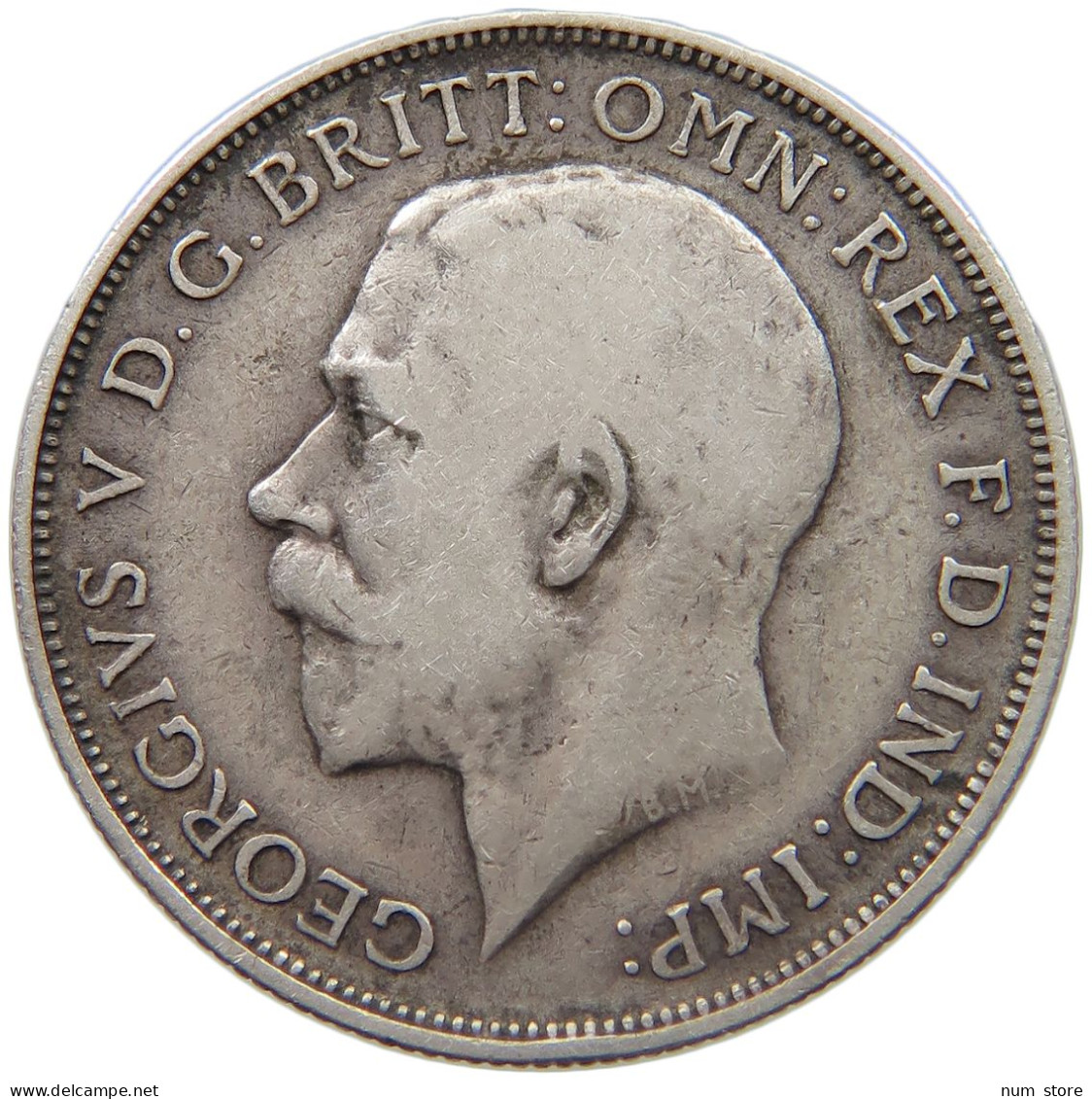 GREAT BRITAIN FLORIN 1917 GEORGE V. (1910-1936) #MA 023342 - J. 1 Florin / 2 Schillings