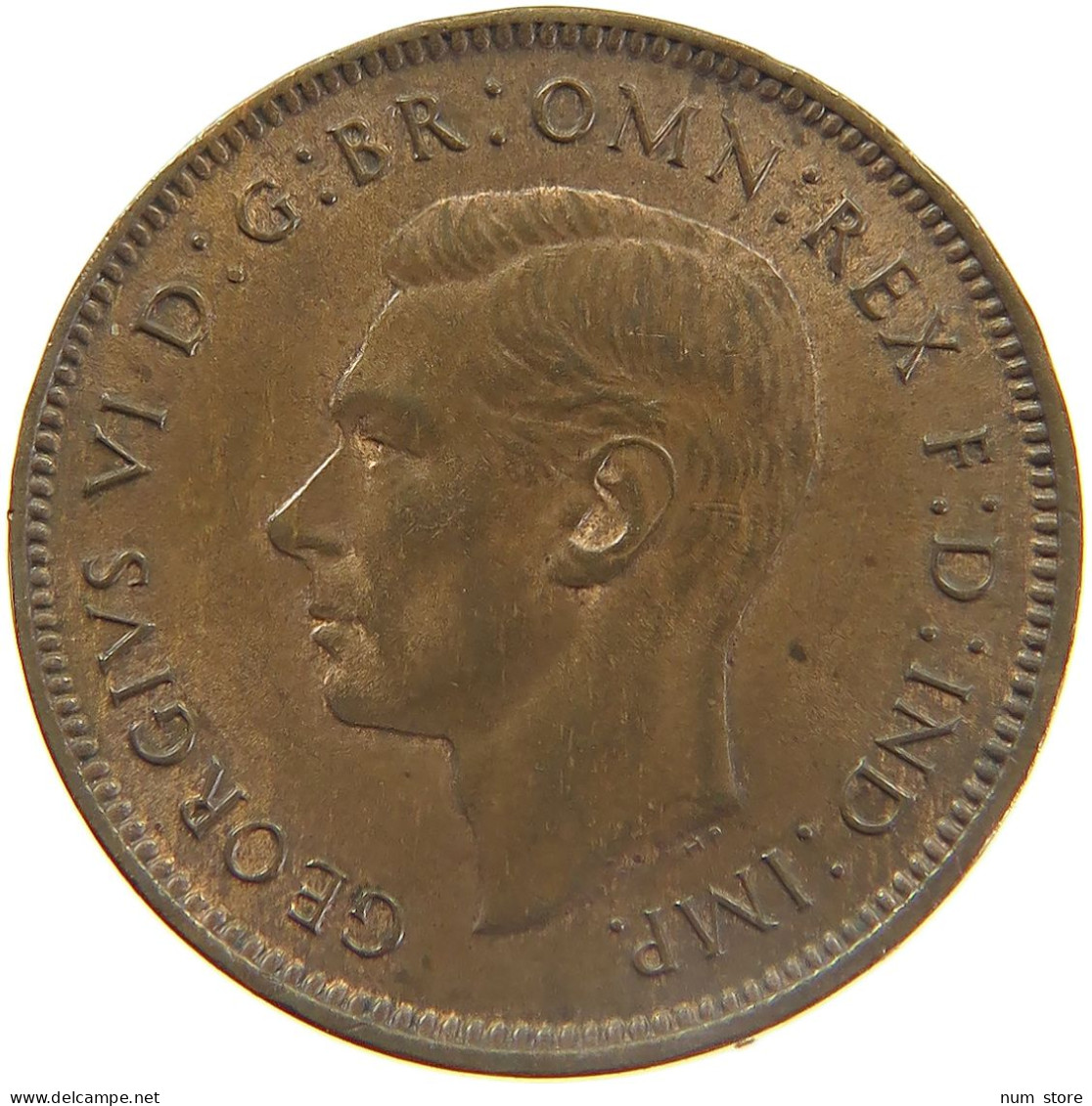 GREAT BRITAIN FARTHING 1948 GEORGE VI. (1936-1952) #MA 023361 - B. 1 Farthing