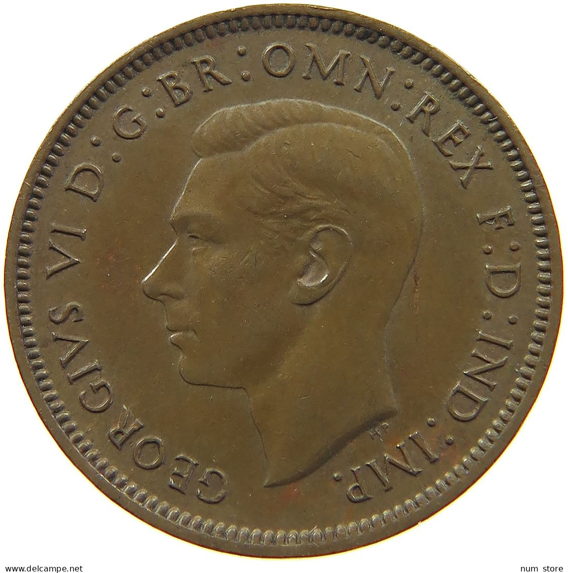 GREAT BRITAIN FARTHING 1941 GEORGE VI. (1936-1952) #MA 100870 - B. 1 Farthing