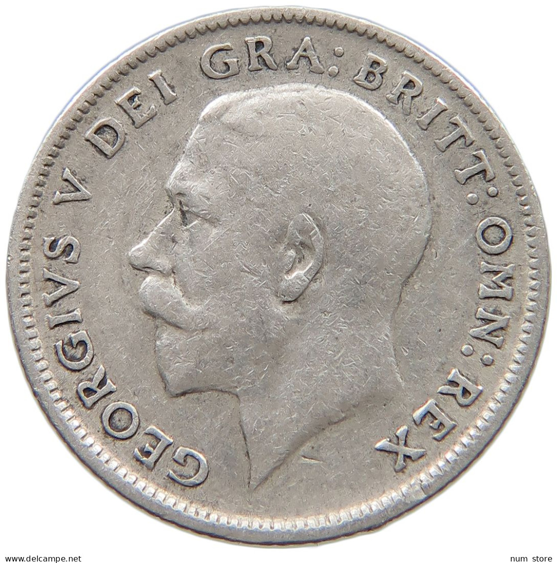 GREAT BRITAIN 6 SIXPENCE 1915 GEORGE V. (1910-1936) #MA 026013 - H. 6 Pence