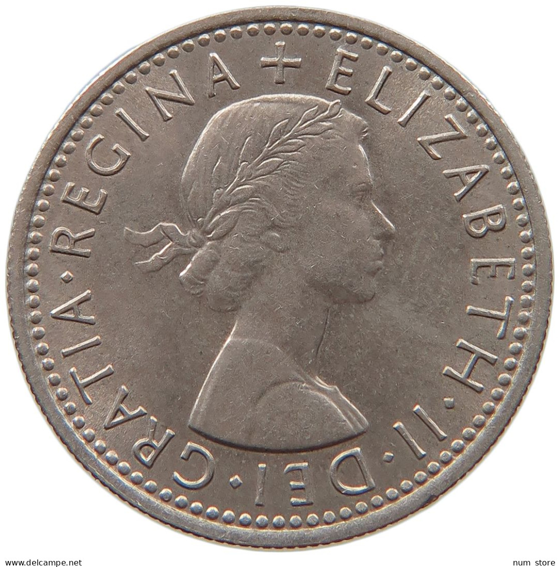 GREAT BRITAIN 6 PENCE 1967 ELIZABETH II. (1952-2022) #MA 073186 - H. 6 Pence