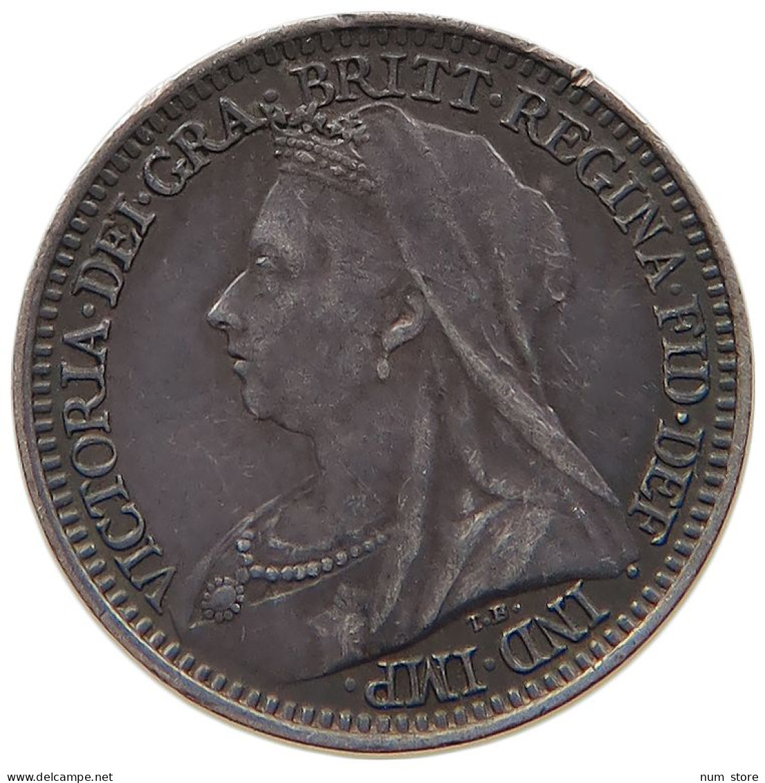 GREAT BRITAIN 2 PENCE 1901 VICTORIA 1837-1901 MAUNDY #MA 104126 - E. 1 1/2 - 2 Pence