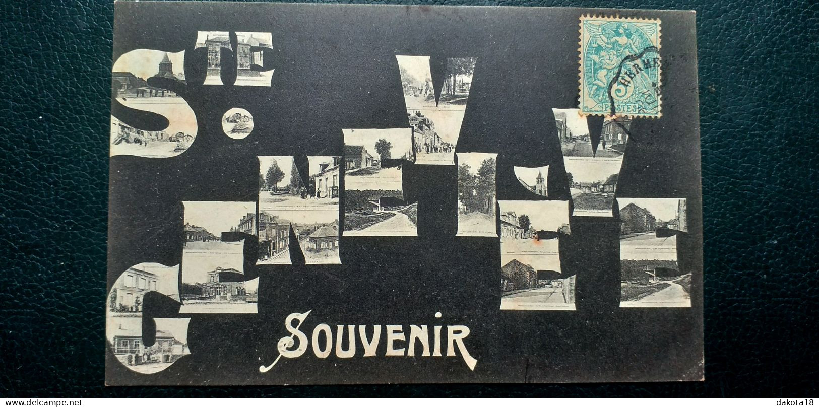 60 , Sainte Geneviève  , Souvenir Vues Multiples De 1906 - Sainte-Geneviève