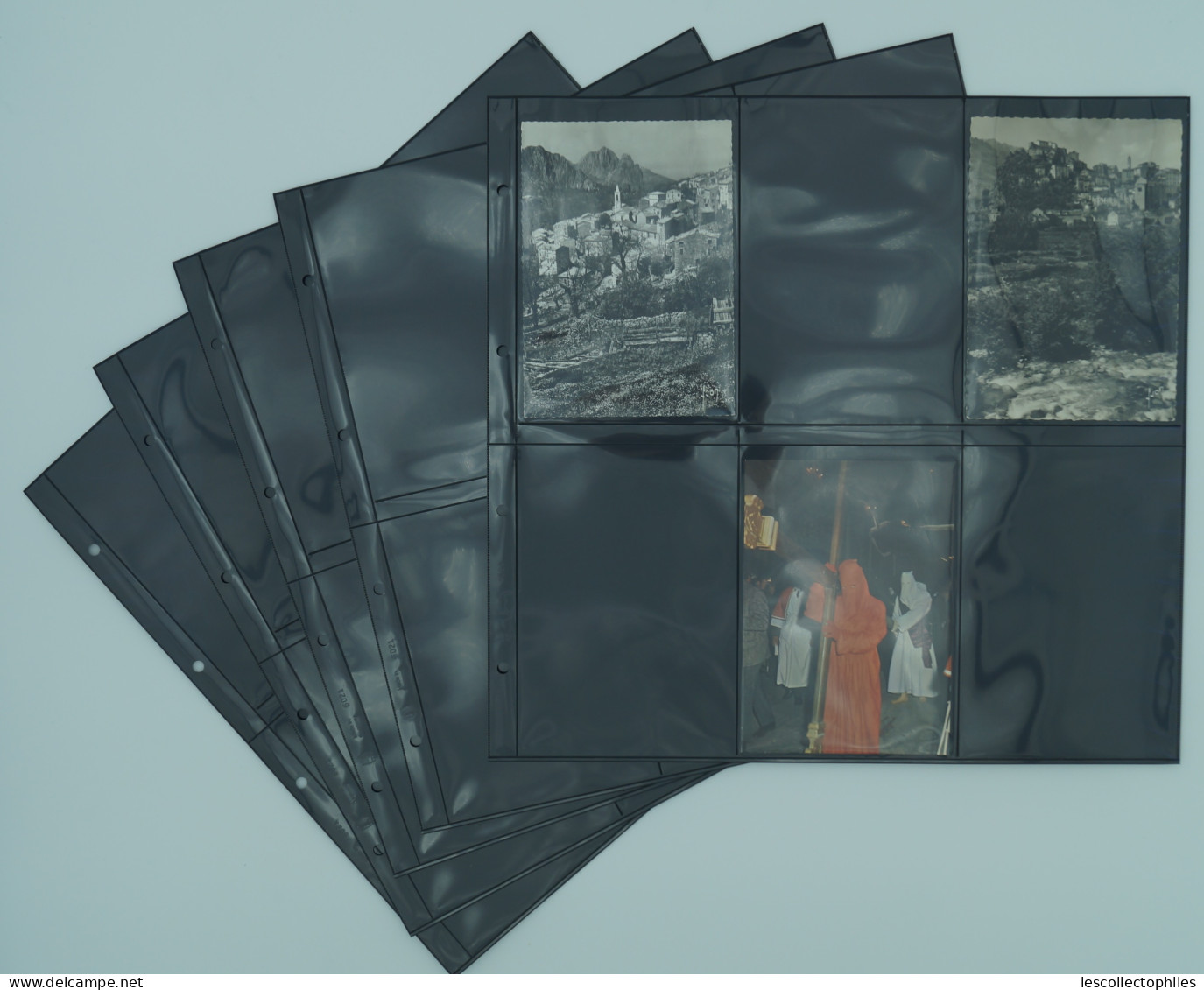 Classeur album SAFE noir + 25 feuilles à fond noir pour 300 cartes postales  anciennes ou autre - WWW.