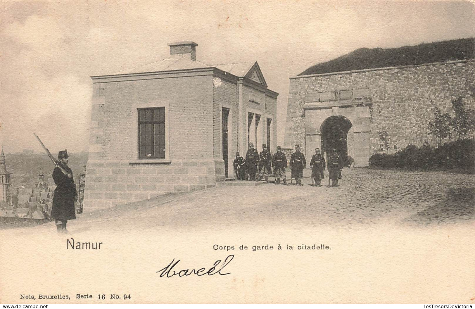 BELGIQUE - Namur - Corps De La Garde à La Citadelle - Carte Postale Ancienne - Namen