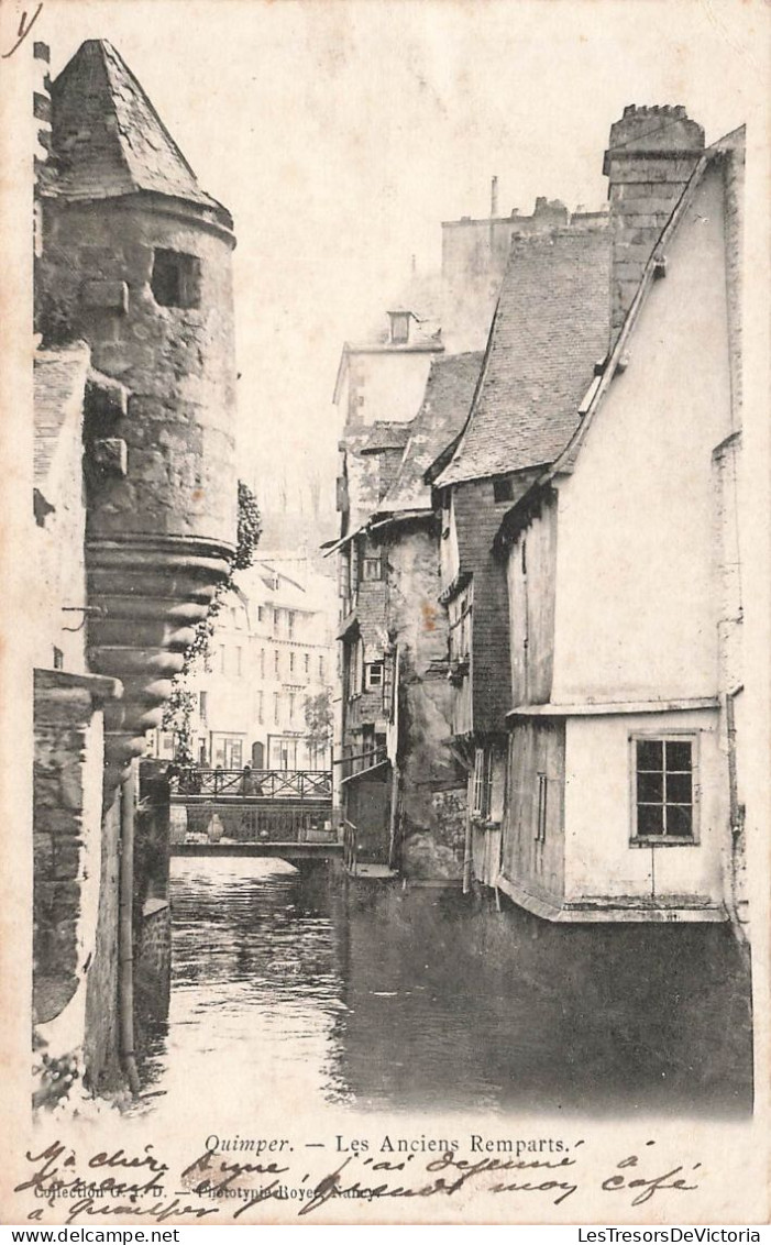 FRANCE - Quimper - Les Anciens Remparts - Carte Postale Ancienne - Quimper