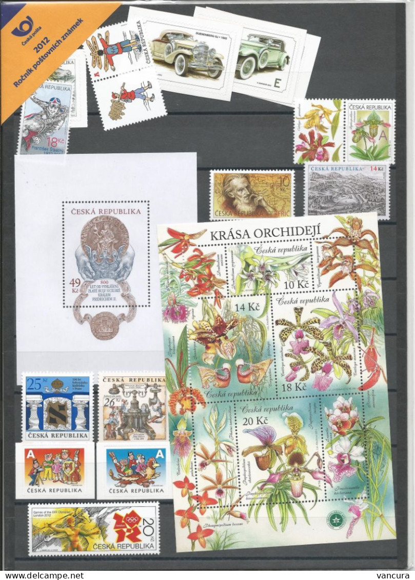 Czech Republic Year Pack 2012 - Komplette Jahrgänge