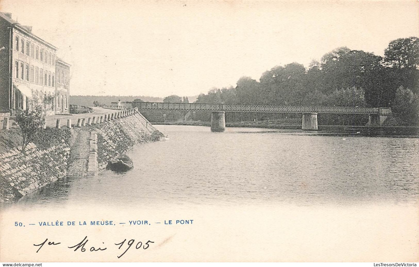BELGIQUE - Yvoir - Vallée De La Meuse - Vue Sur Le Pont - Carte Postale Ancienne - Yvoir