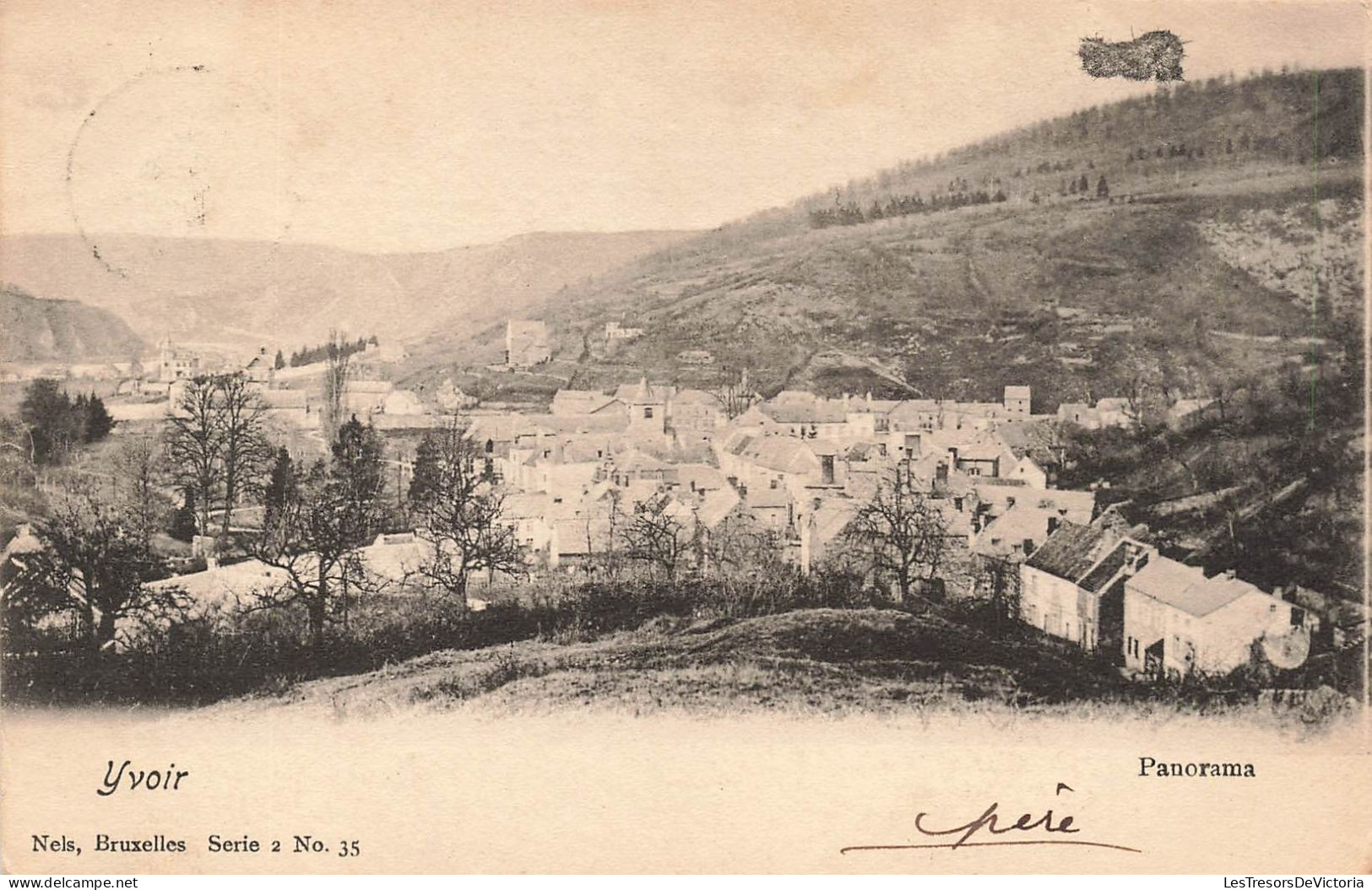 BELGIQUE - Yvoir - Panorama De La Ville - Carte Postale Ancienne - Yvoir