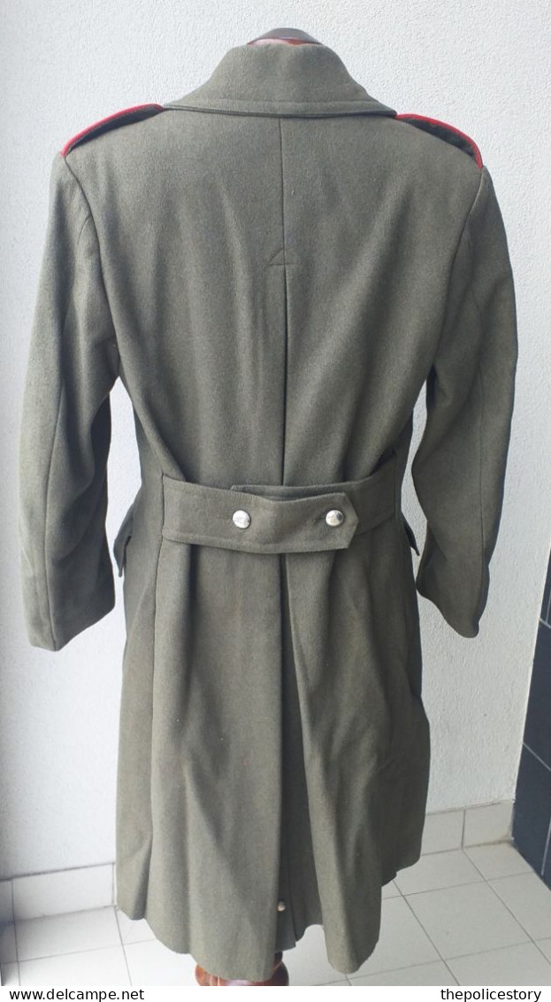 Cappotto Vintage CC Panno Kaki Del 1971 Originale Marcato Completo - Uniforms