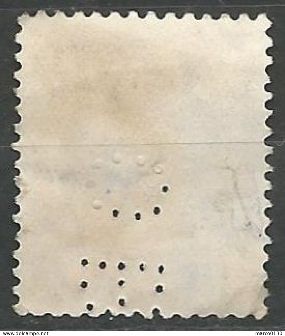 EGYPTE  N° 122 PERFORE OBLITERE - Used Stamps